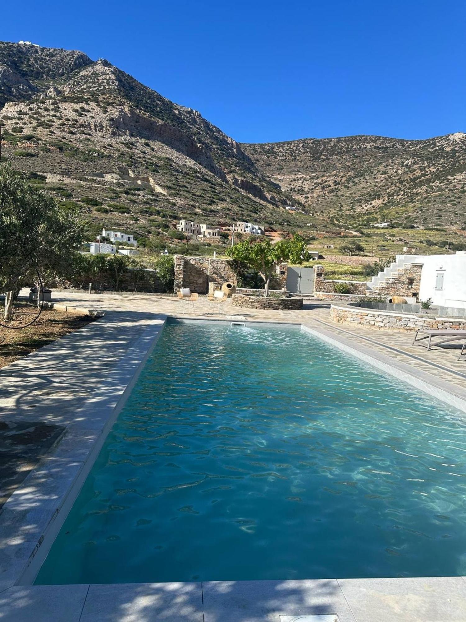 Villa River With Pool Kamares  Eksteriør billede
